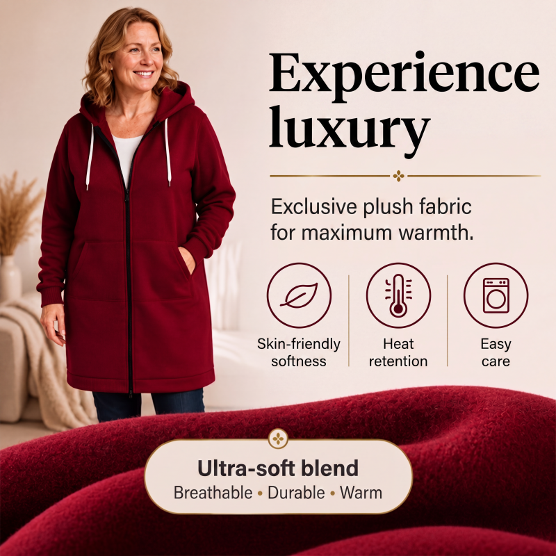 📢📢This Week's Special Price:£14.99!!🔥✨ Women's Zip-Up Fleece Hoodies