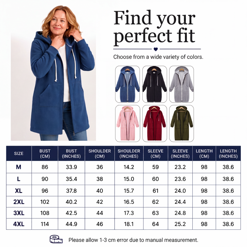 📢📢This Week's Special Price:£14.99!!🔥✨ Women's Zip-Up Fleece Hoodies