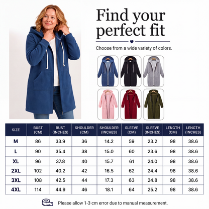 📢📢This Week's Special Price:£14.99!!🔥✨ Women's Zip-Up Fleece Hoodies