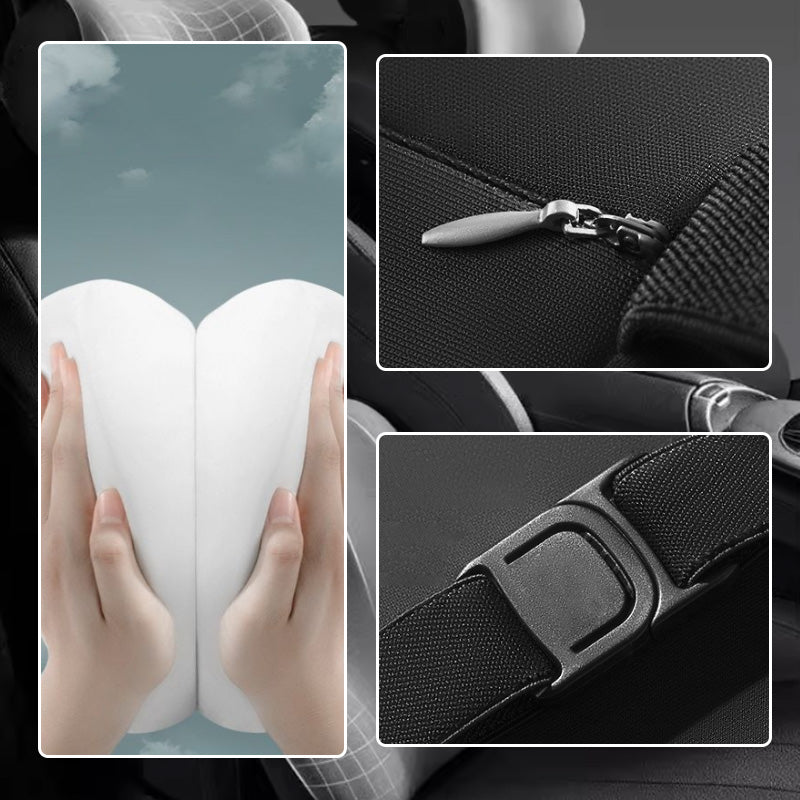 ⏳Limited-time 50% off⏰Memory Foam Headrest & Lumbar Support for Car Seat🚗🛋️