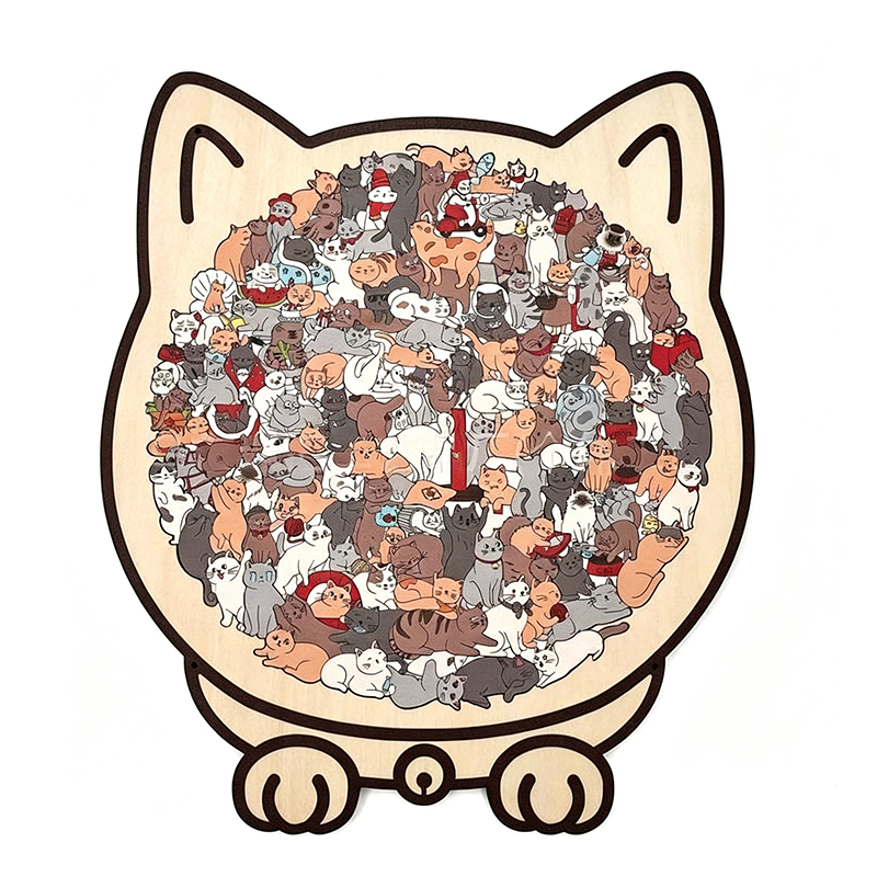 🔥Limited time offer！Wooden Animal Stacking Puzzle