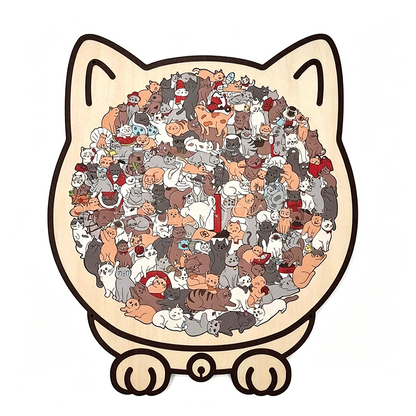 🔥Limited time offer！Wooden Animal Stacking Puzzle