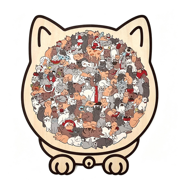 🔥Limited time offer！Wooden Animal Stacking Puzzle