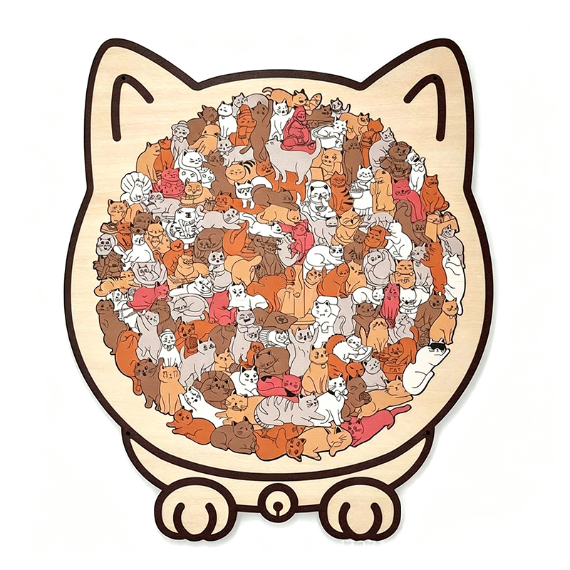 🔥Limited time offer！Wooden Animal Stacking Puzzle