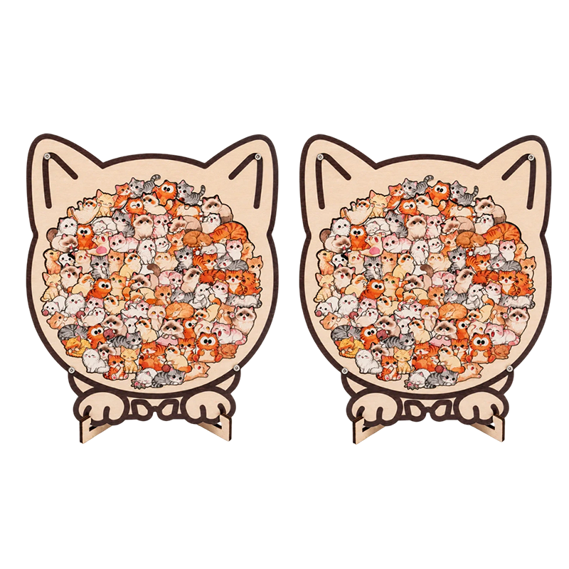 🔥Limited time offer！Wooden Animal Stacking Puzzle