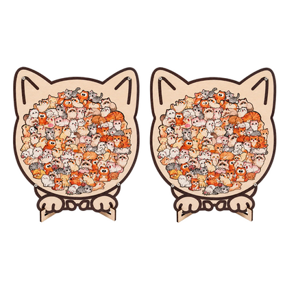 🔥Limited time offer！Wooden Animal Stacking Puzzle