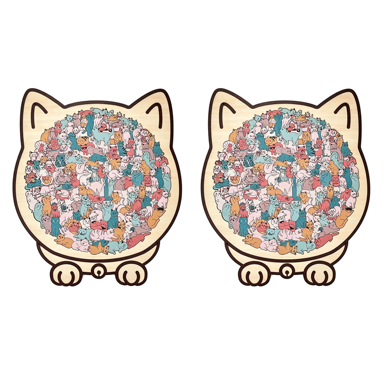 🔥Limited time offer！Wooden Animal Stacking Puzzle