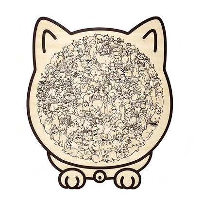 🔥Limited time offer！Wooden Animal Stacking Puzzle