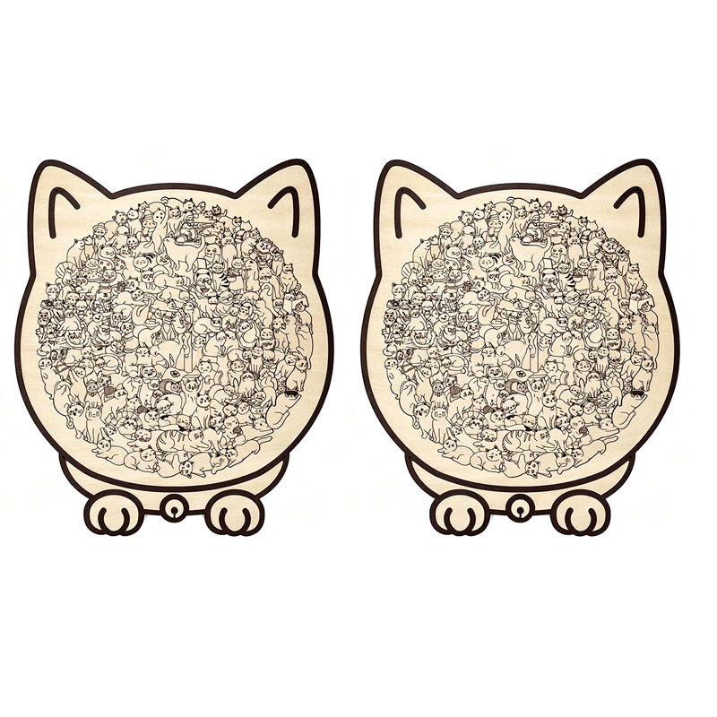 🔥Limited time offer！Wooden Animal Stacking Puzzle