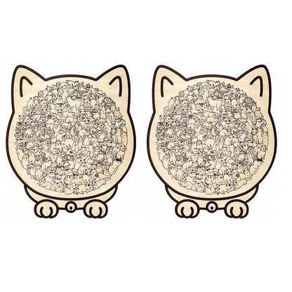 🔥Limited time offer！Wooden Animal Stacking Puzzle