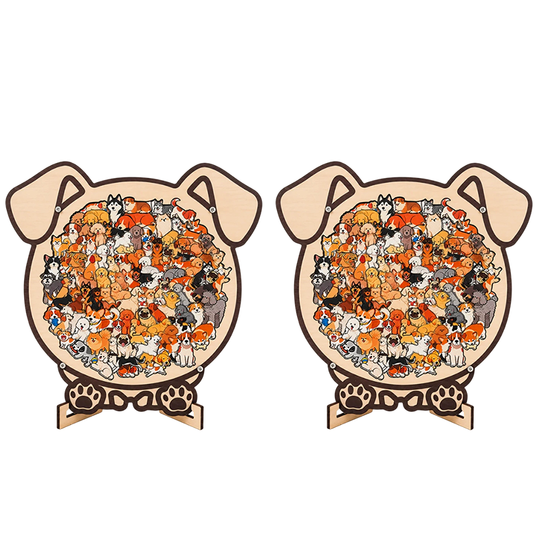 🔥Limited time offer！Wooden Animal Stacking Puzzle