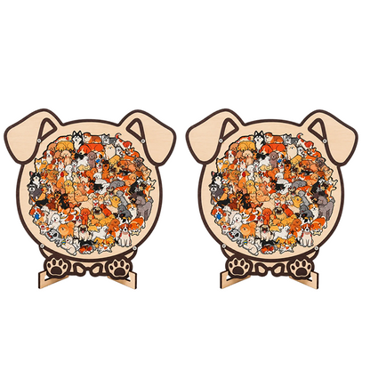 🔥Limited time offer！Wooden Animal Stacking Puzzle