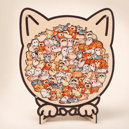 🔥Limited time offer！Wooden Animal Stacking Puzzle