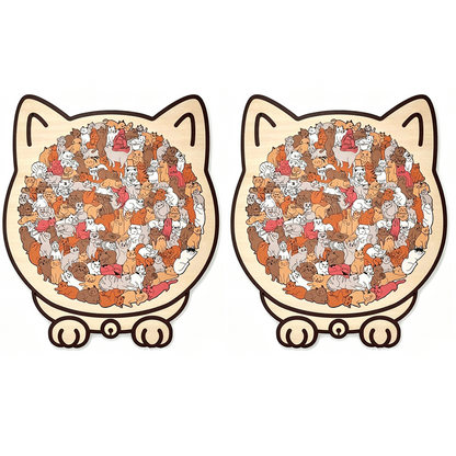 🔥Limited time offer！Wooden Animal Stacking Puzzle