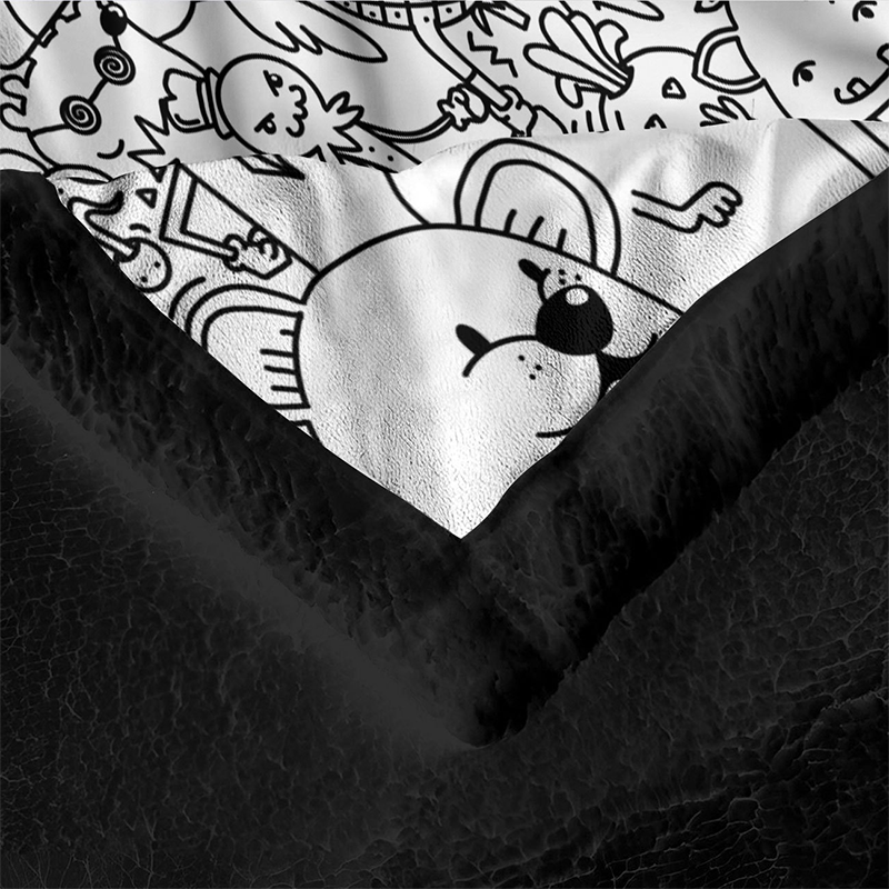✨Last Day 49% OFF🎨DIY Coloring Blanket with Markers🎁Perfect Gift For Family & Friends