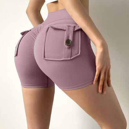 Women's Summer Breathable Ultra Short Yoga Pants