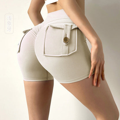 Women's Summer Breathable Ultra Short Yoga Pants