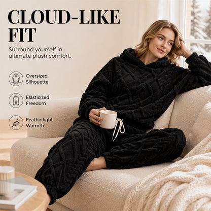 ⏳LAST DAY SALE ONLY ￡23.99!!🔥🍂 Embossed Geometric Plush Set – Timeless Comfort & Effortless Style For Every Occasion