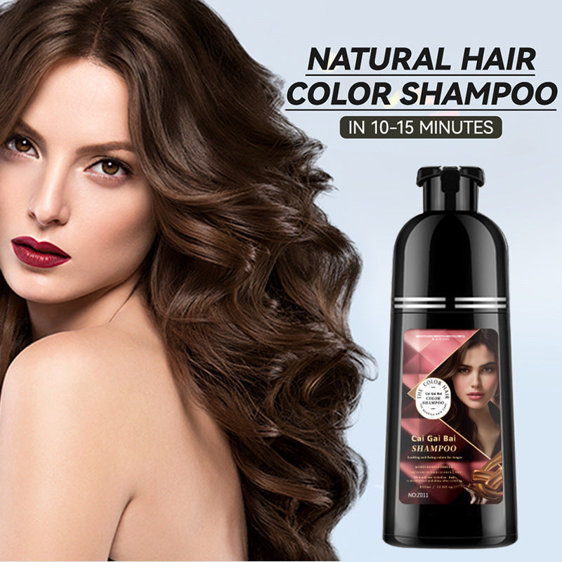 🎉50% Off! 👩 Herbal Extract Instant Hair Color Shampoo for Men & Women