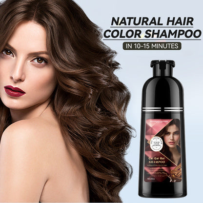 🎉50% Off! 👩 Herbal Extract Instant Hair Color Shampoo for Men & Women
