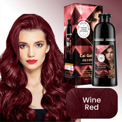 🎉50% Off! 👩 Herbal Extract Instant Hair Color Shampoo for Men & Women