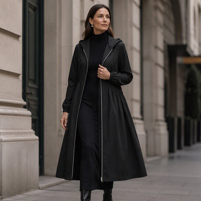 ⏳ Limited Time 50% Off! 🧥Plus Size | Women's Mid-Length Hooded Everyday Jacket