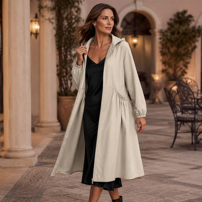 ⏳ Limited Time 50% Off! 🧥Plus Size | Women's Mid-Length Hooded Everyday Jacket