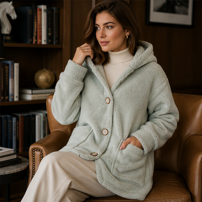 🔥LAST DAY SALE 50% OFF!!⚡50K+ SOLD!Women's Cozy Warm Hooded Jacket