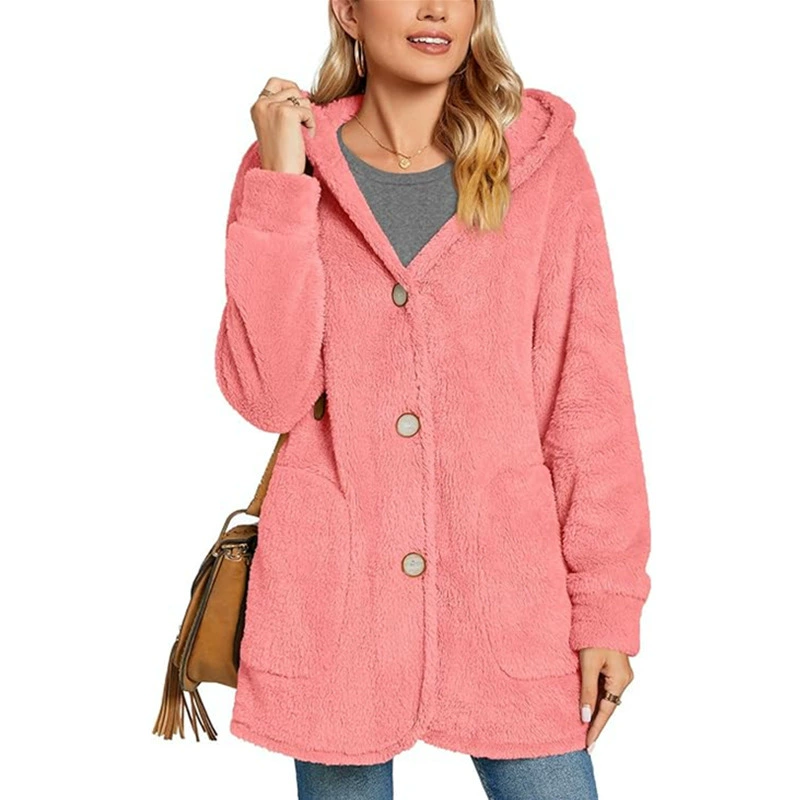 🔥LAST DAY SALE 50% OFF!!⚡50K+ SOLD!Women's Cozy Warm Hooded Jacket
