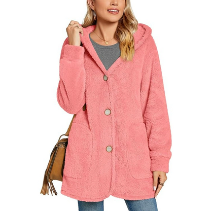 🔥LAST DAY SALE 50% OFF!!⚡50K+ SOLD!Women's Cozy Warm Hooded Jacket
